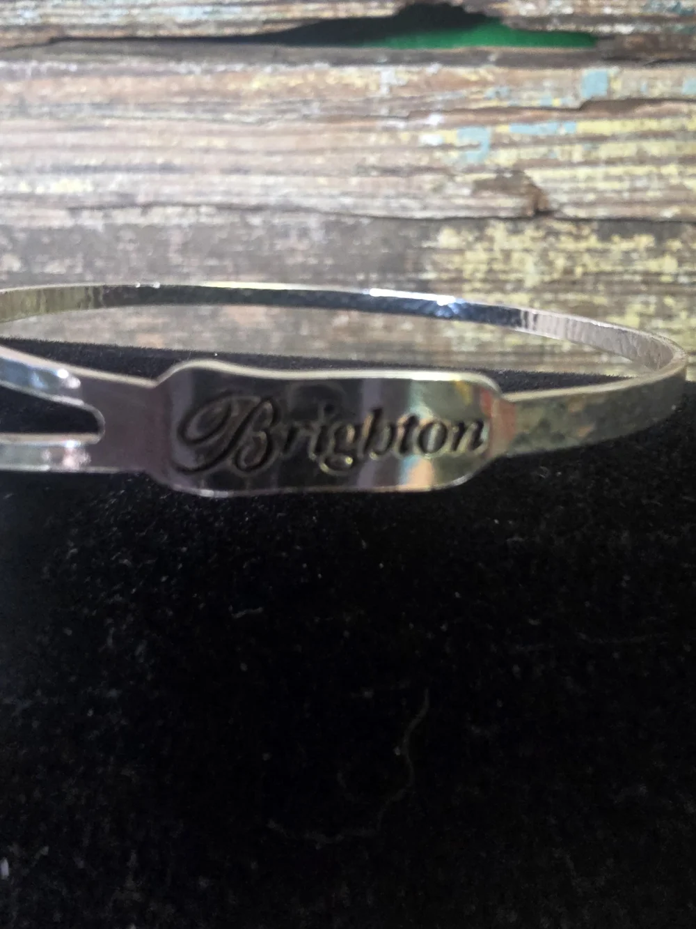 Brighton hammered bangle